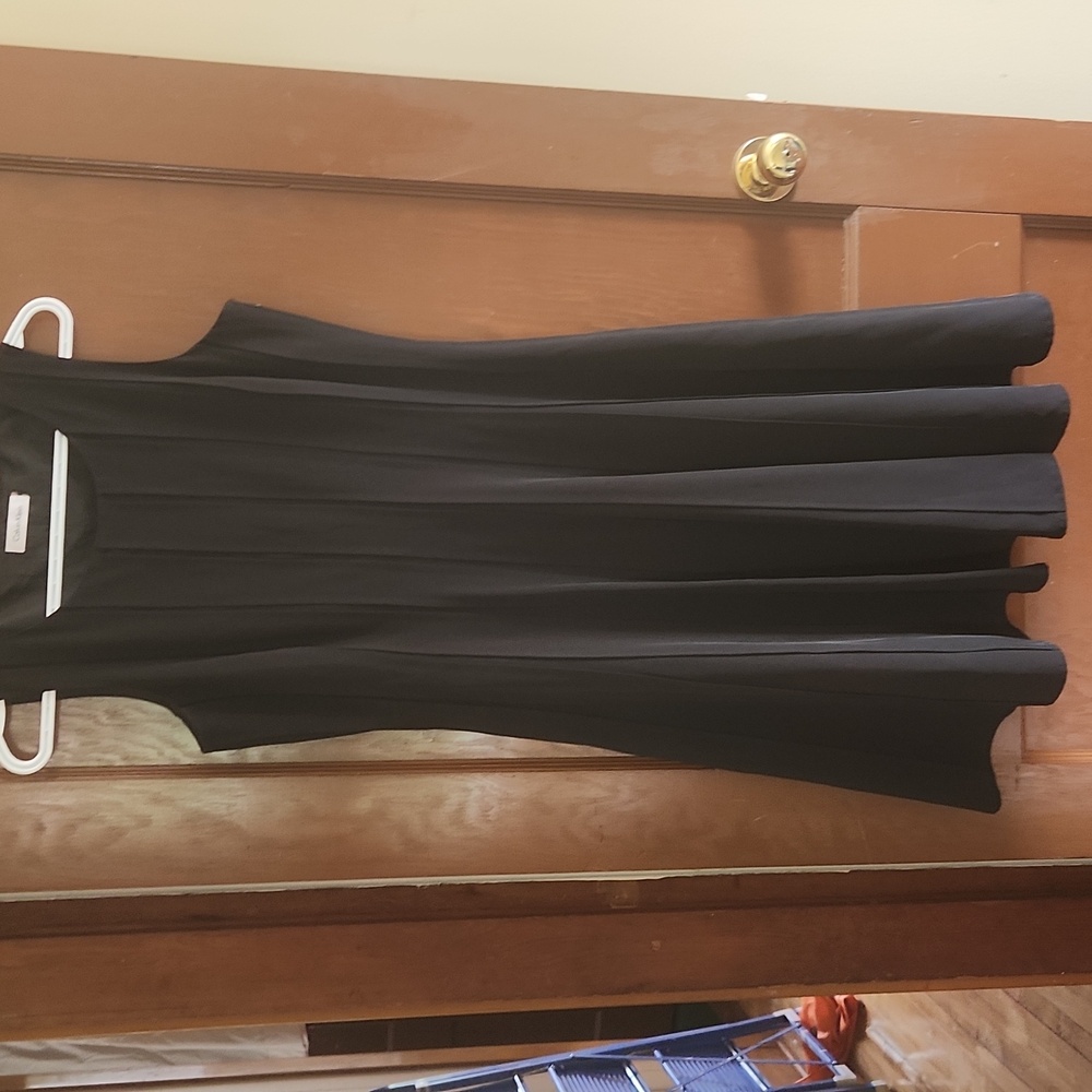 Calvin Klein Black Sleeveless Dress